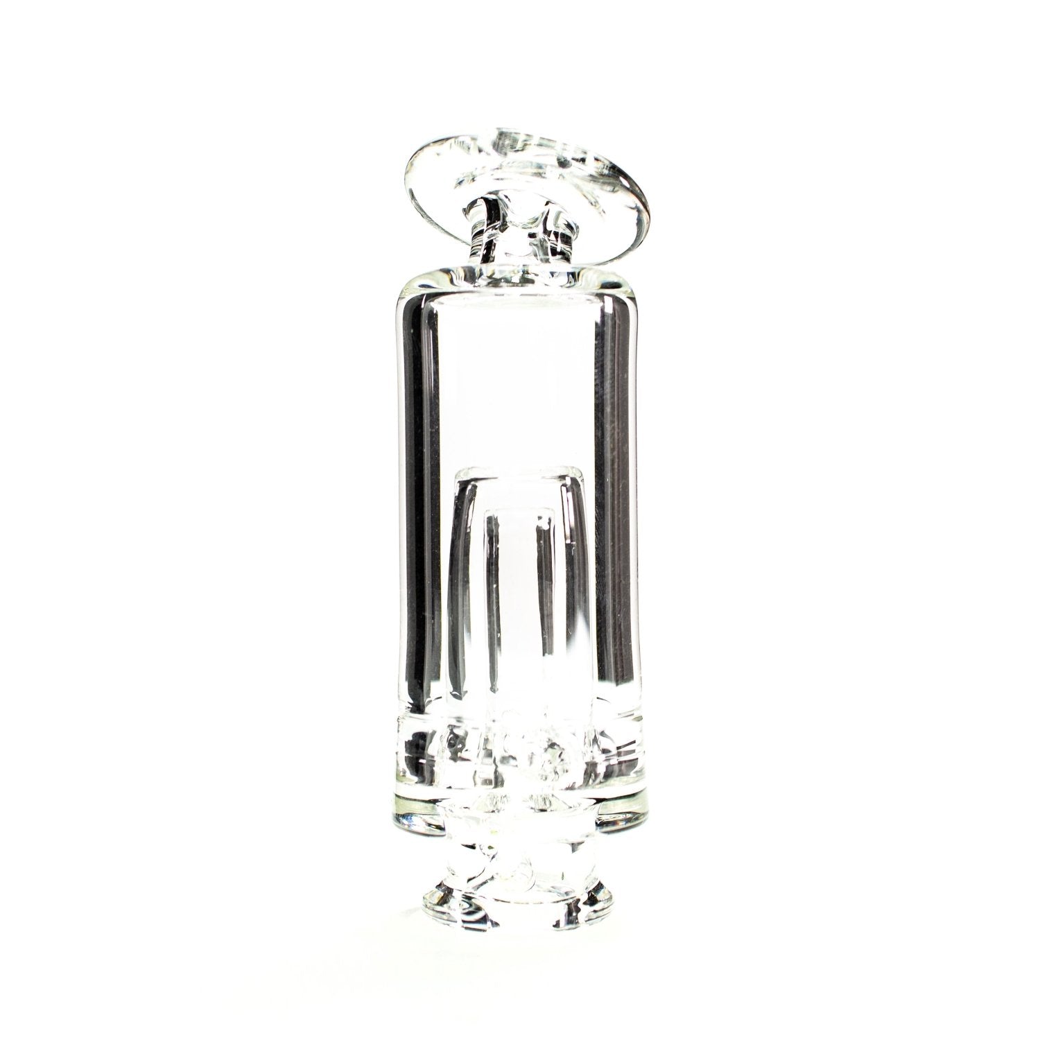 Slate Glass Slate Glass | Clear Kickback Core Bubbler Heady Proxy Attachments | Planet Caravan